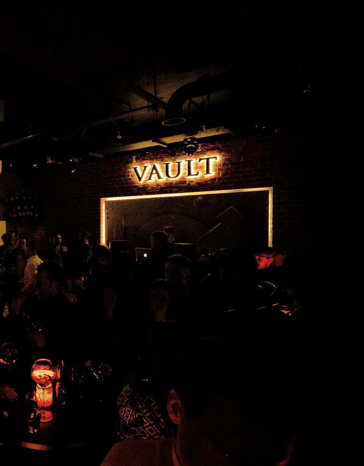 Inside Vault Shenfield - filled with people dancing