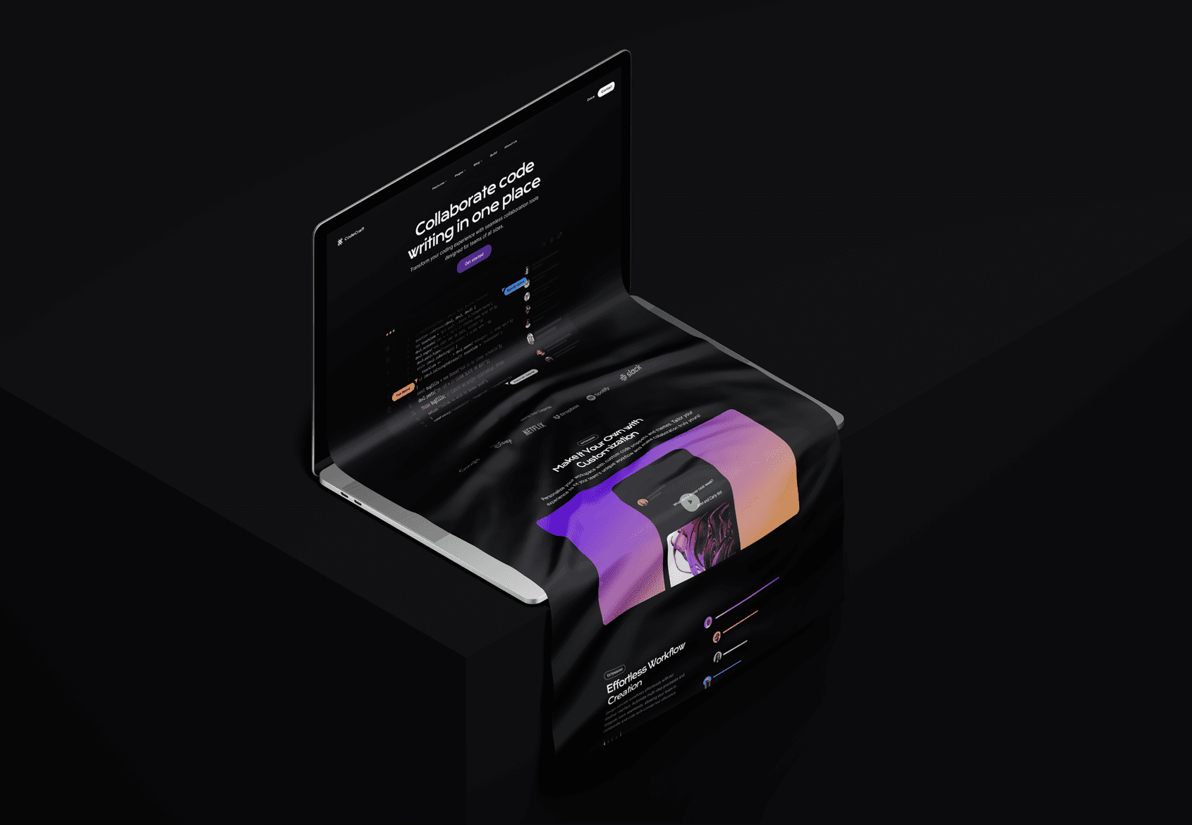 CodeCraft - Macbook Mockup