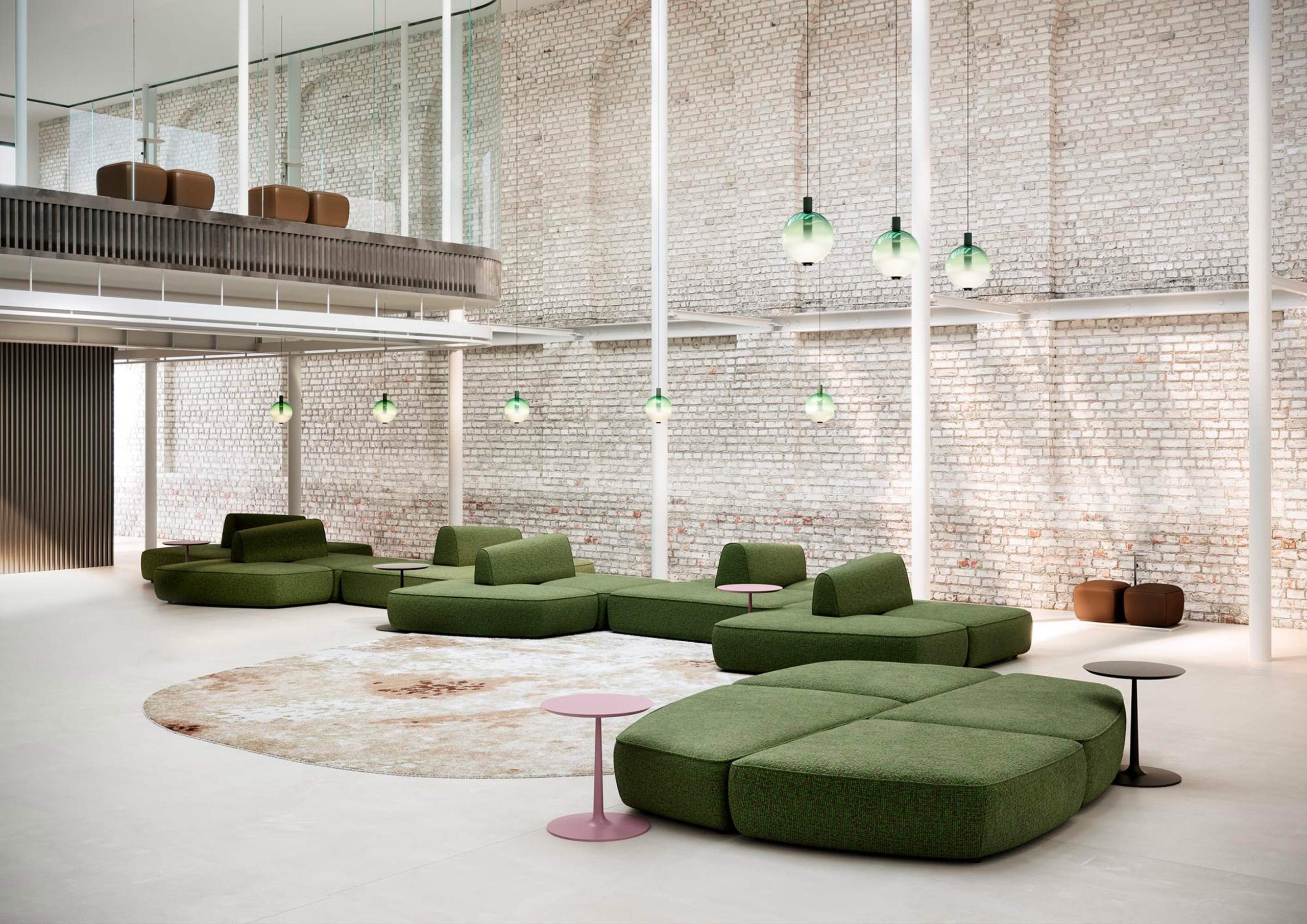 A selection of contemporary progressive chairs highlighting modern design in a bright space
