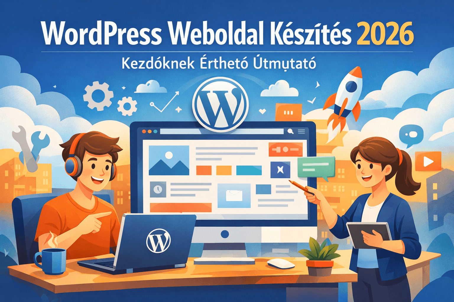 Wordpress weboldal készítés kezdőknek