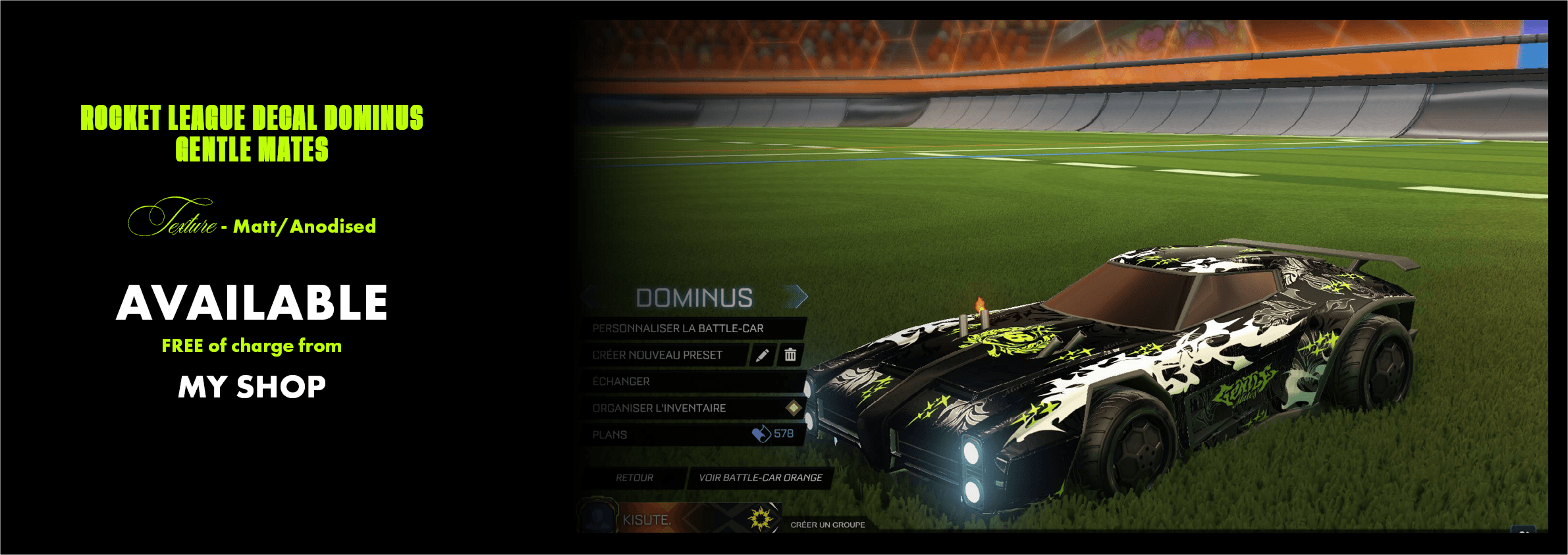gentle mates dominus decal