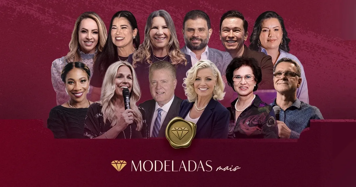 Arte da Conferência Modeladas Mais 2026, de 3 a 5 de setembro no Hípica Hall, Brasília