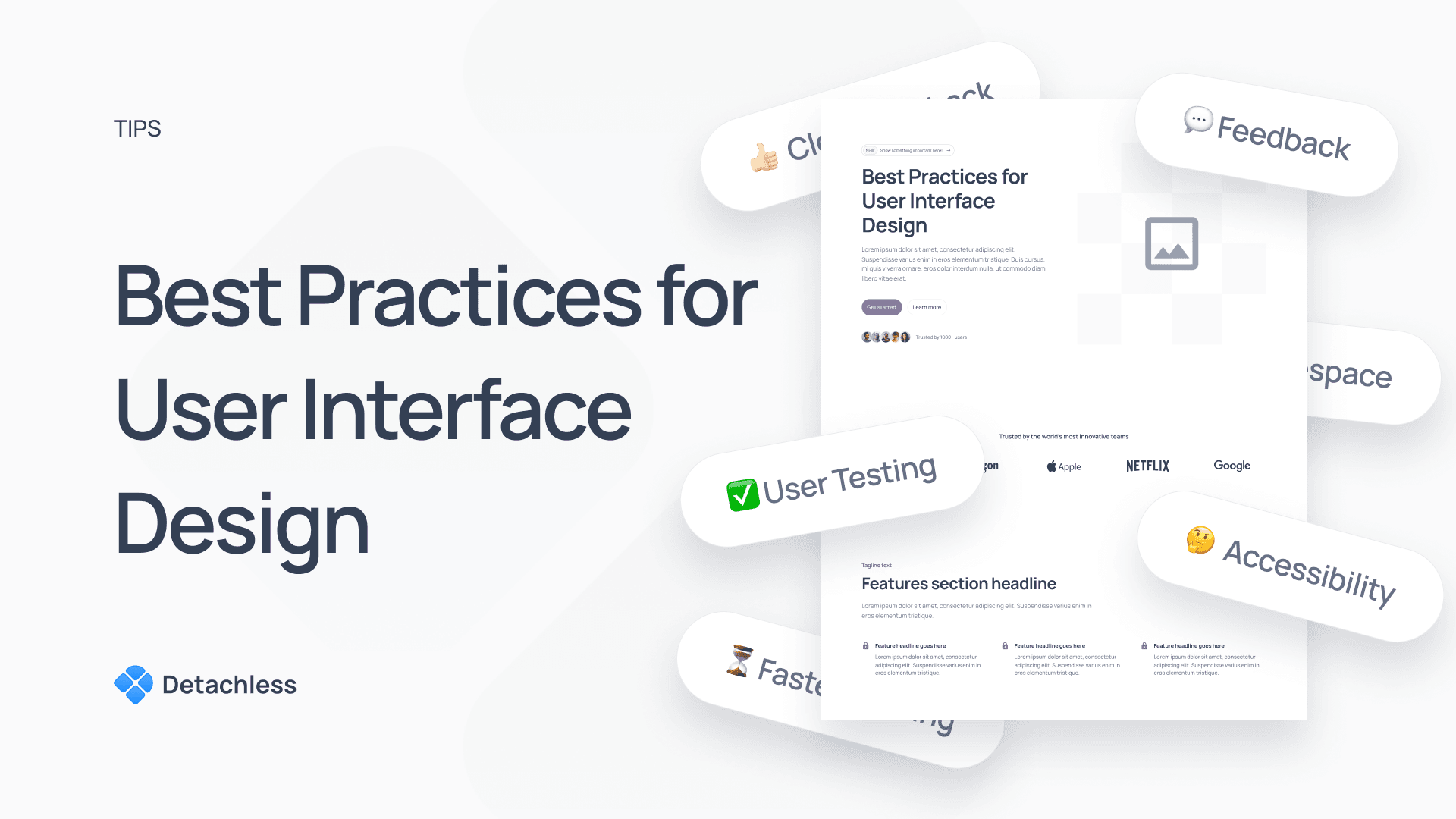 Best Practices for User Interface Design