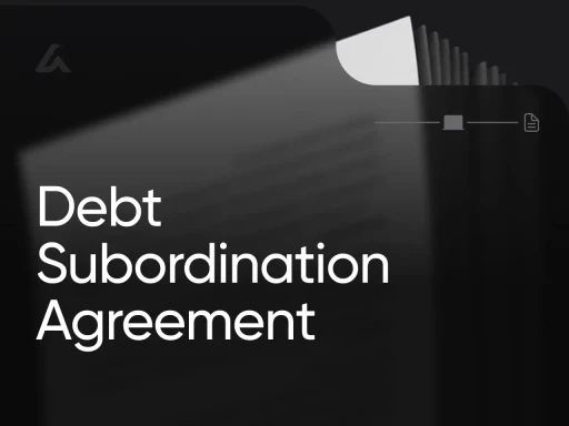 Debt Subordination Agreement