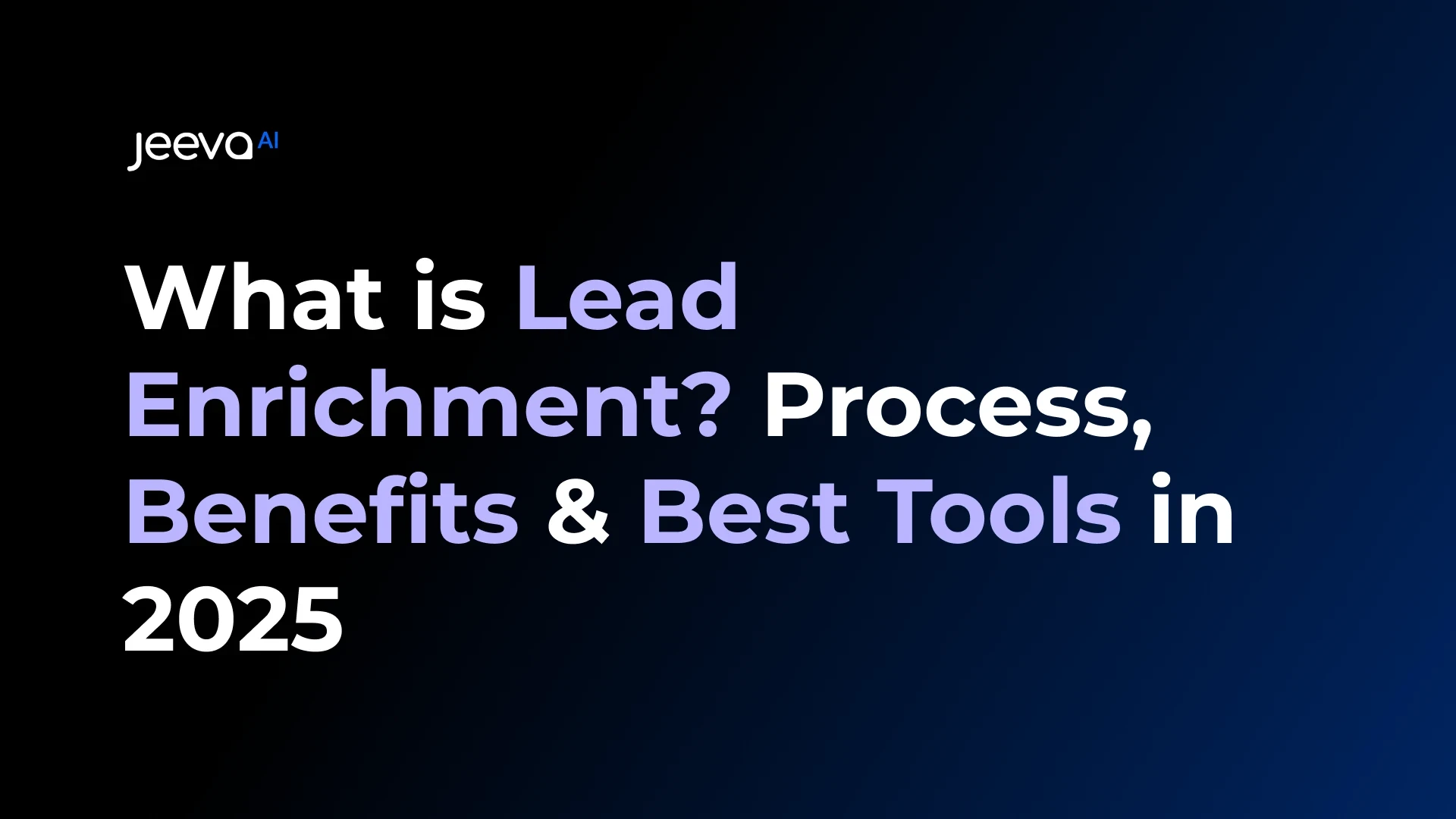 What is Lead Enrichment?