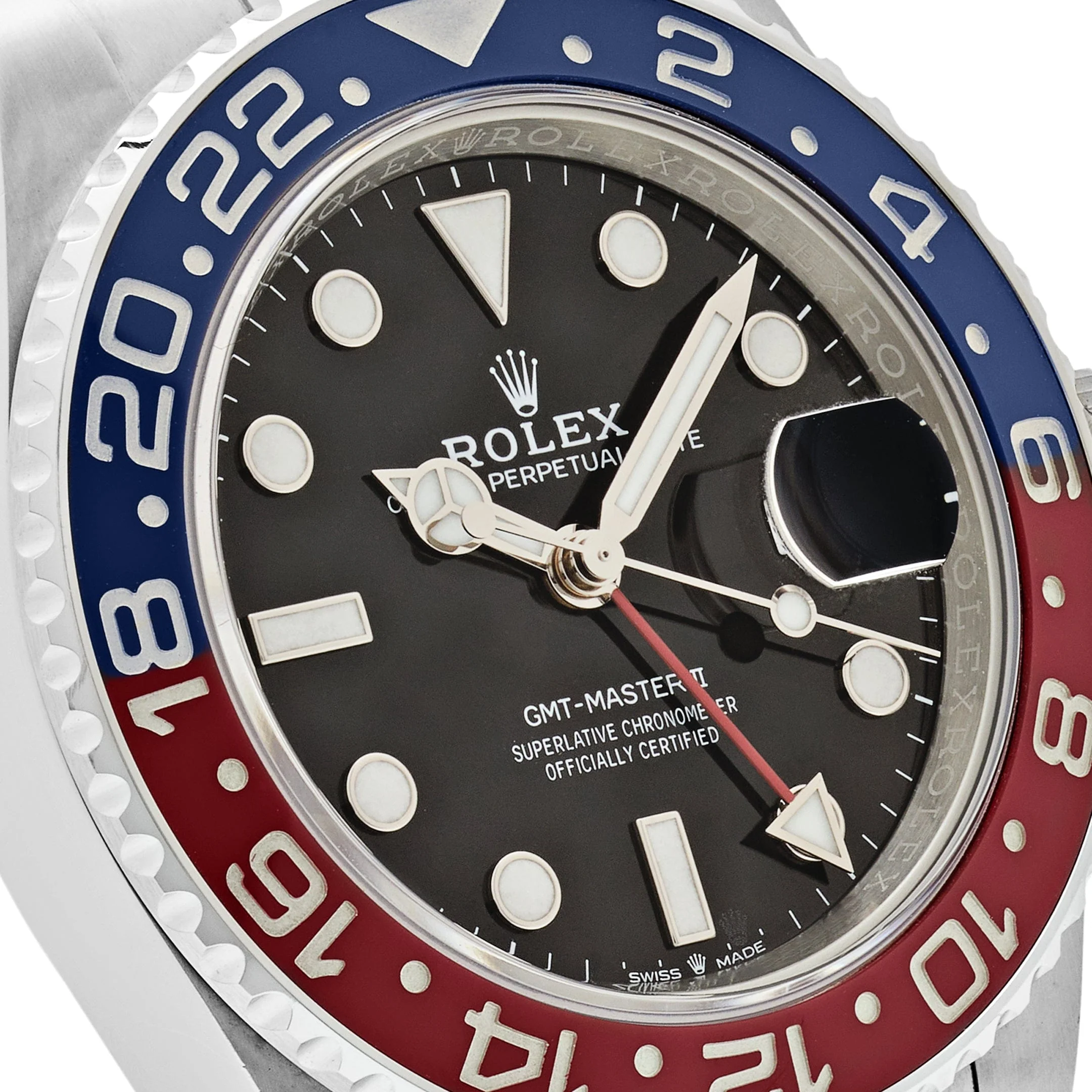 Buy ROLEX GMT-MASTER II Pepsi with black dial — photo 2