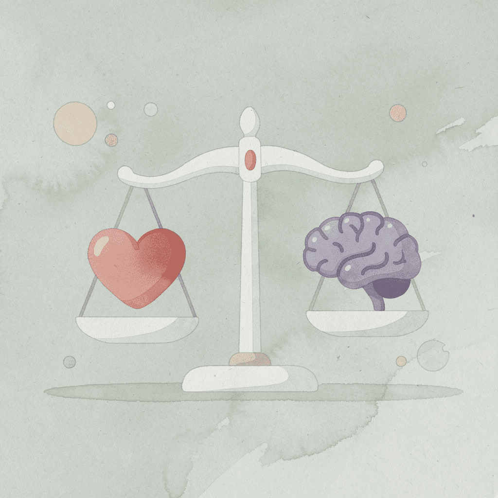 Balance scale comparing visibility versus probability in scholarship selection - Science Scholarships