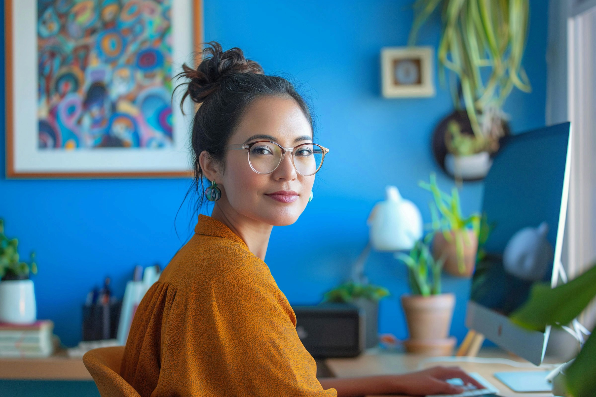 Image of a customer care agent