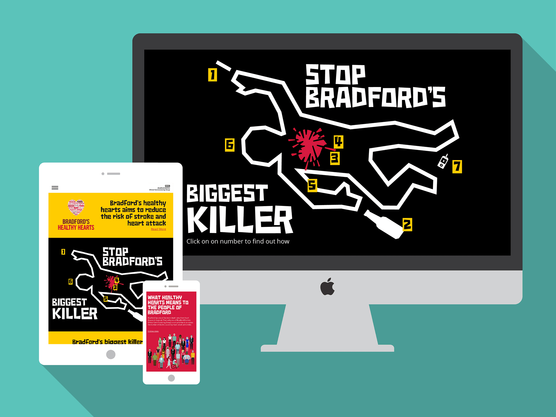 Stop Bradford's Biggest Killer Advertising campaign Website