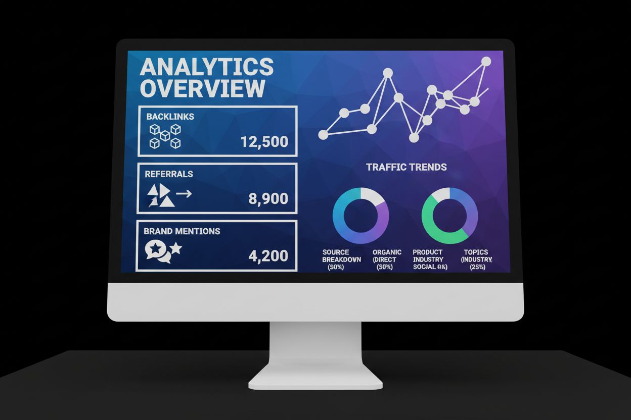 Dashboard de backlinks y menciones
