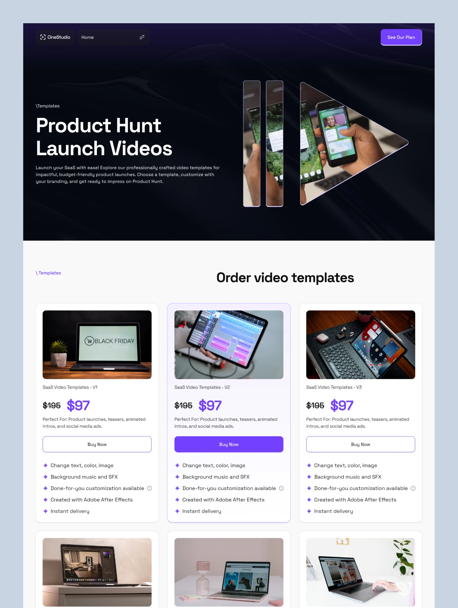 Event Website Template