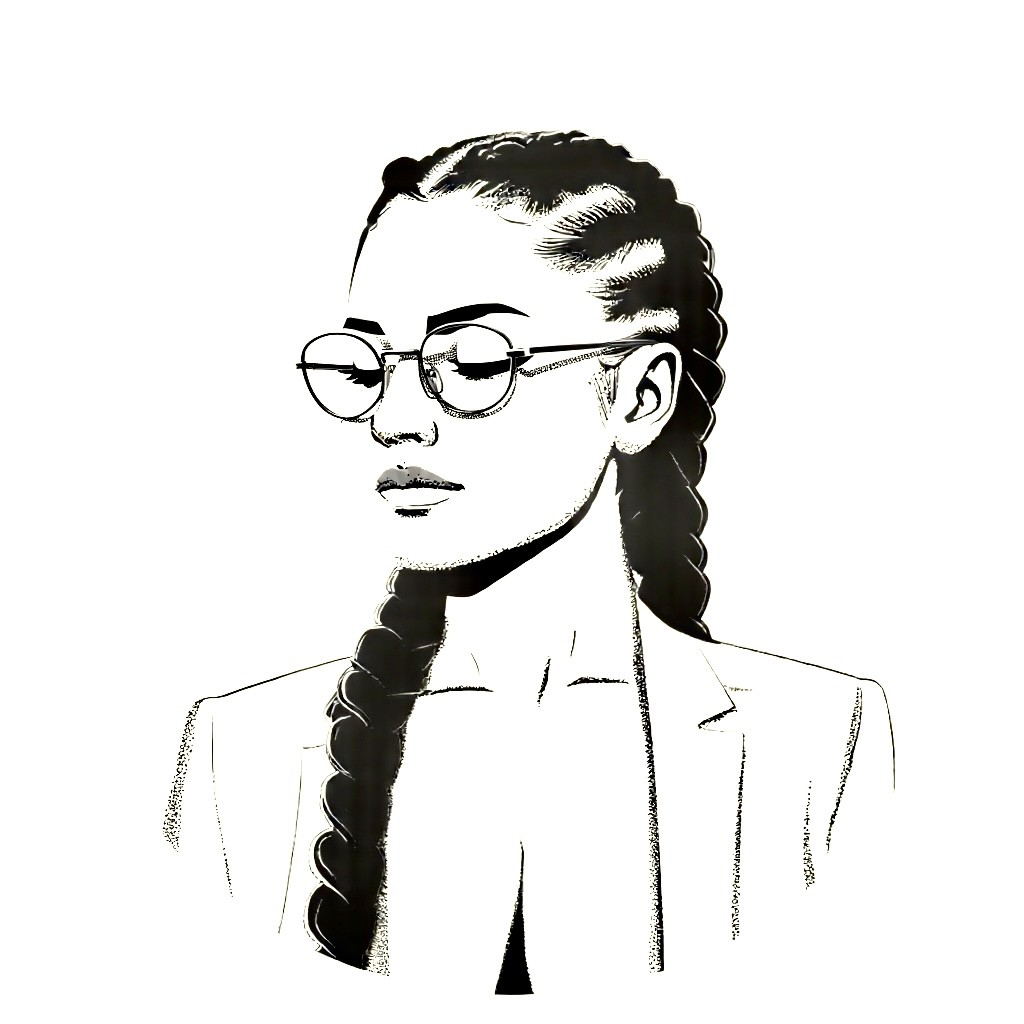 minimal freelancer portrait