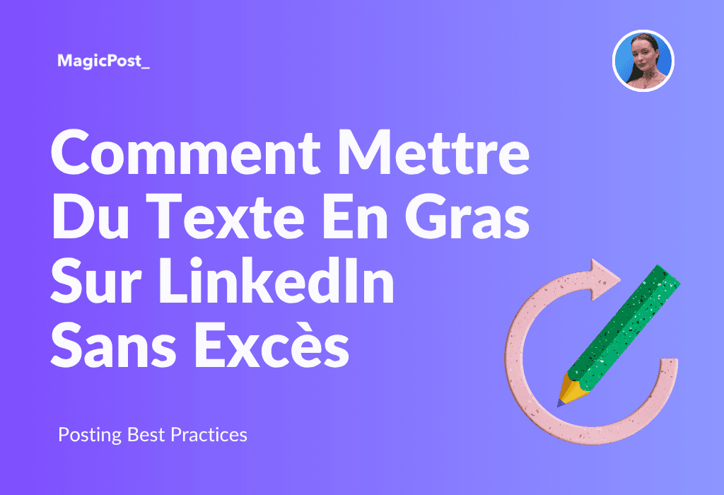MagicPost's thumbnail for the article "how to hold text on LinkedIn"