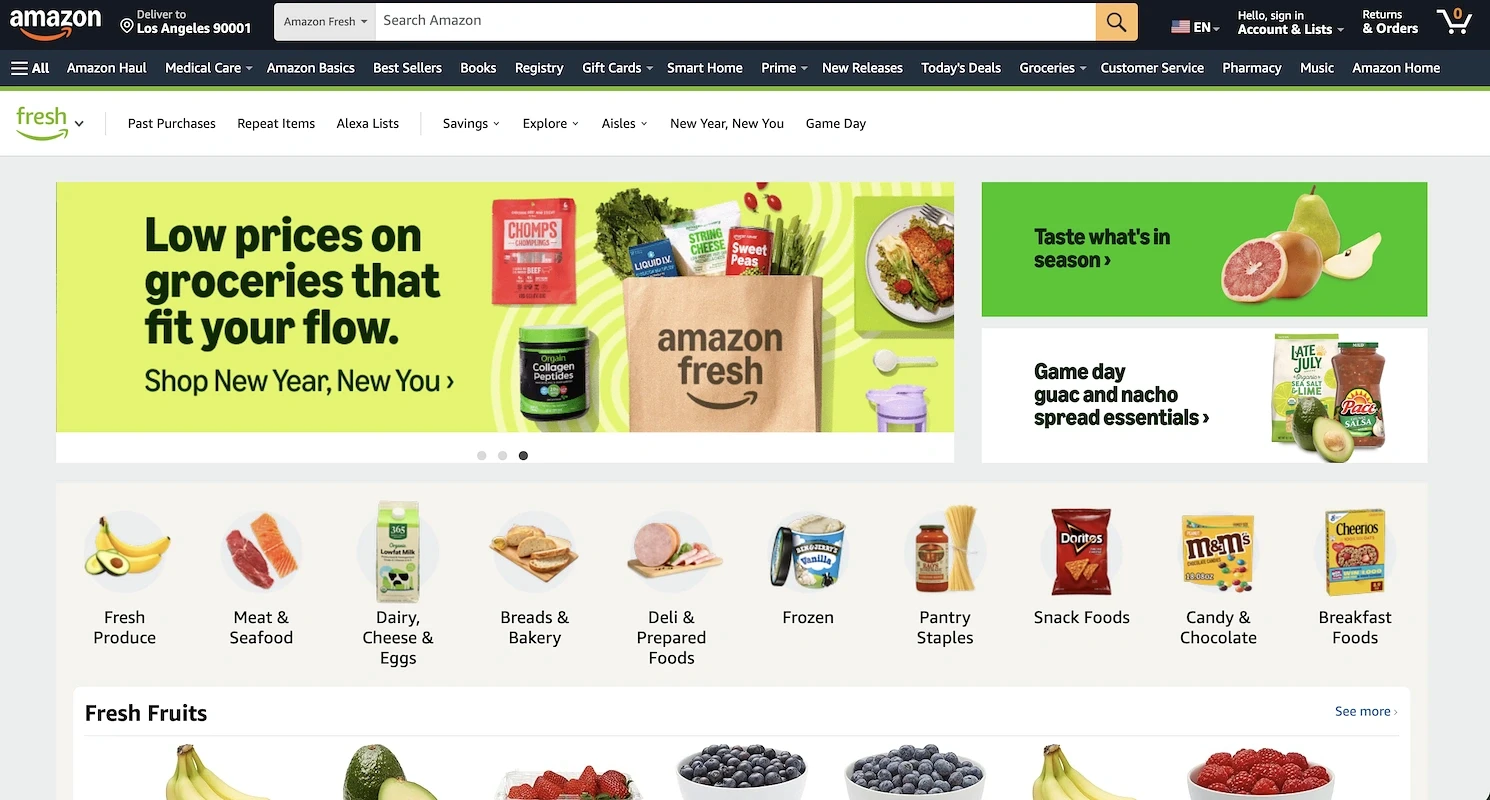 Amazon Fresh