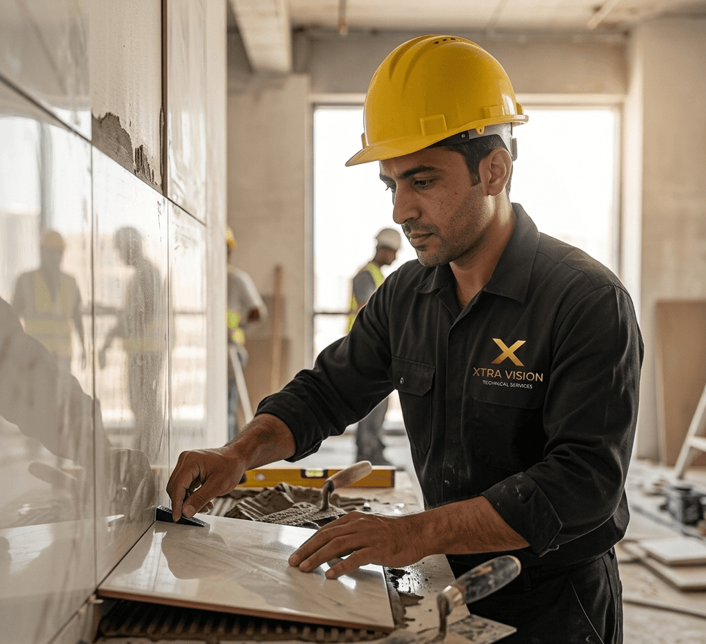 a man working on a piece of wood