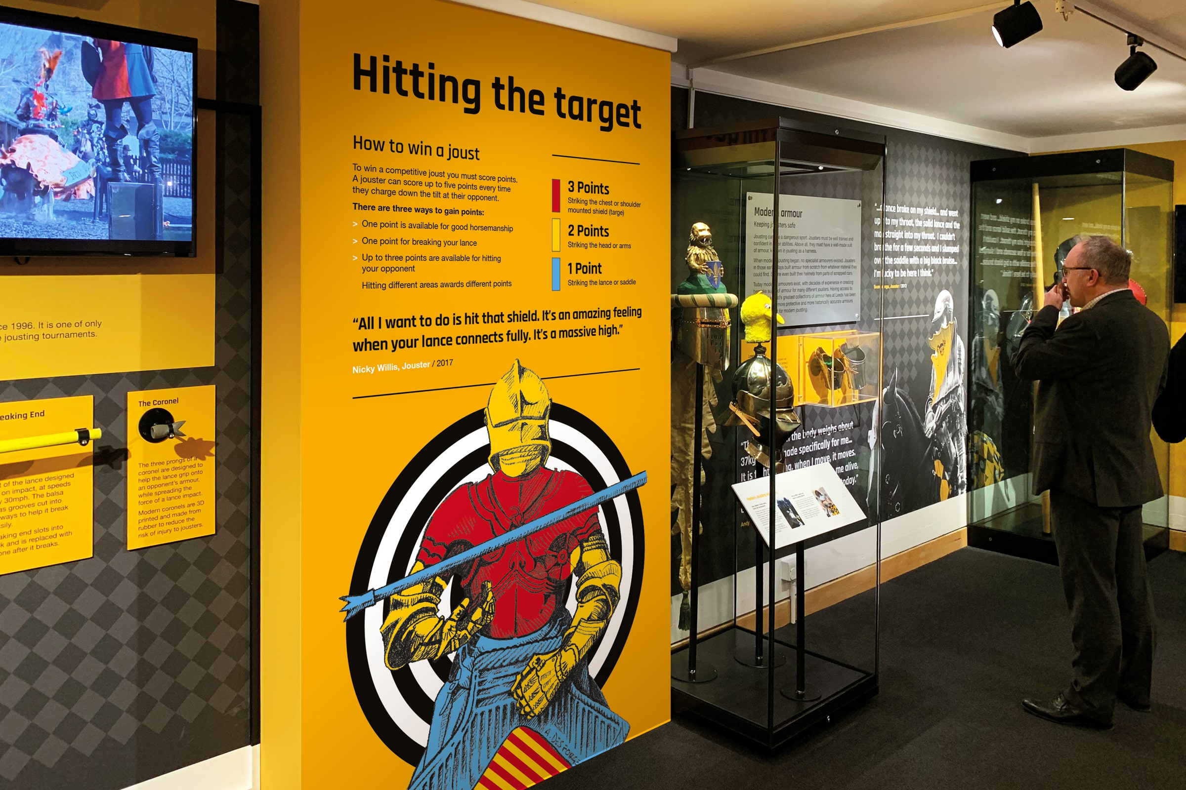 Museum Exhibition Design including Wall Coverings and Interpretation Panels