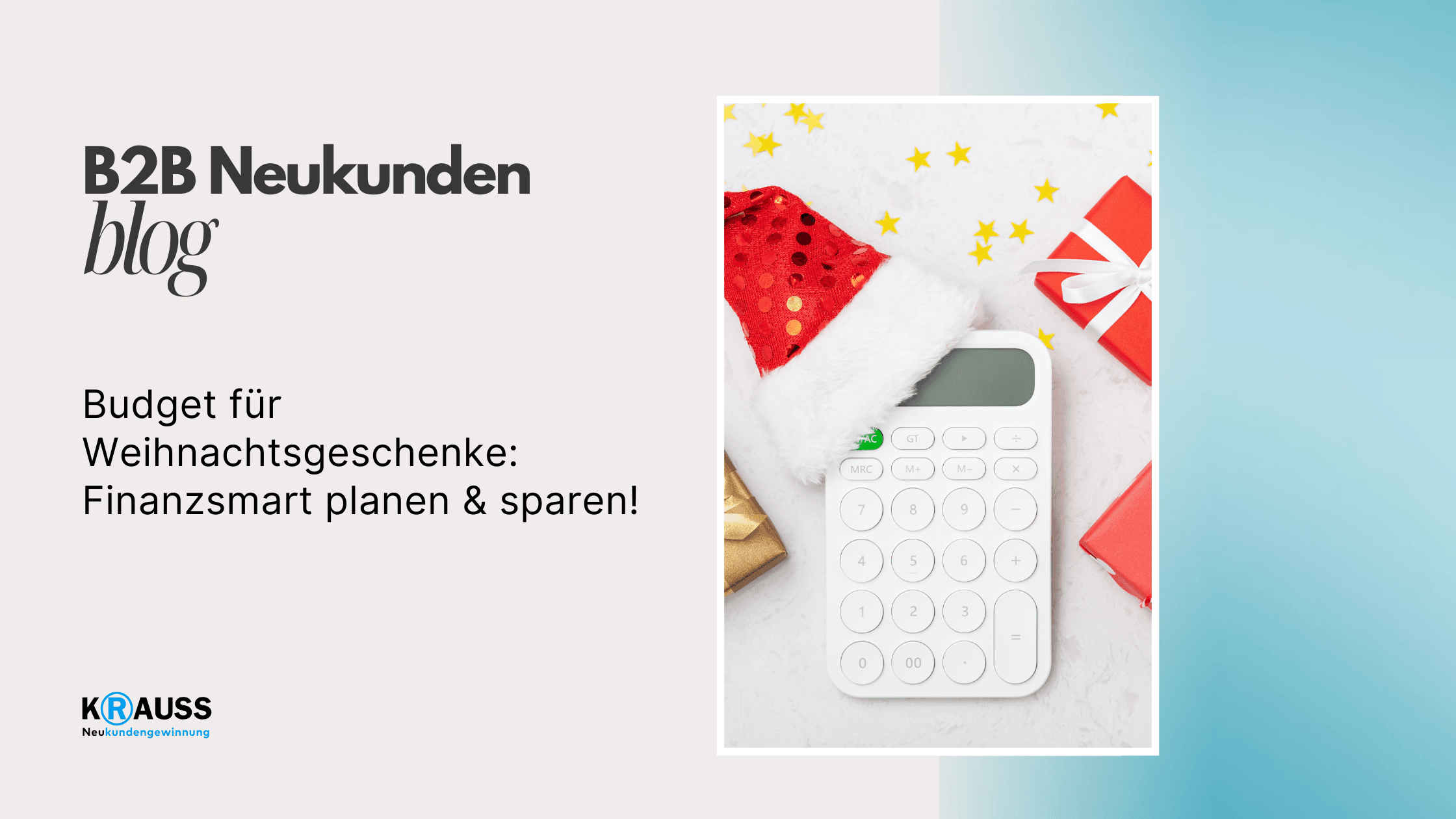 Budget für Weihnachtsgeschenke: Finanzsmart planen & sparen!