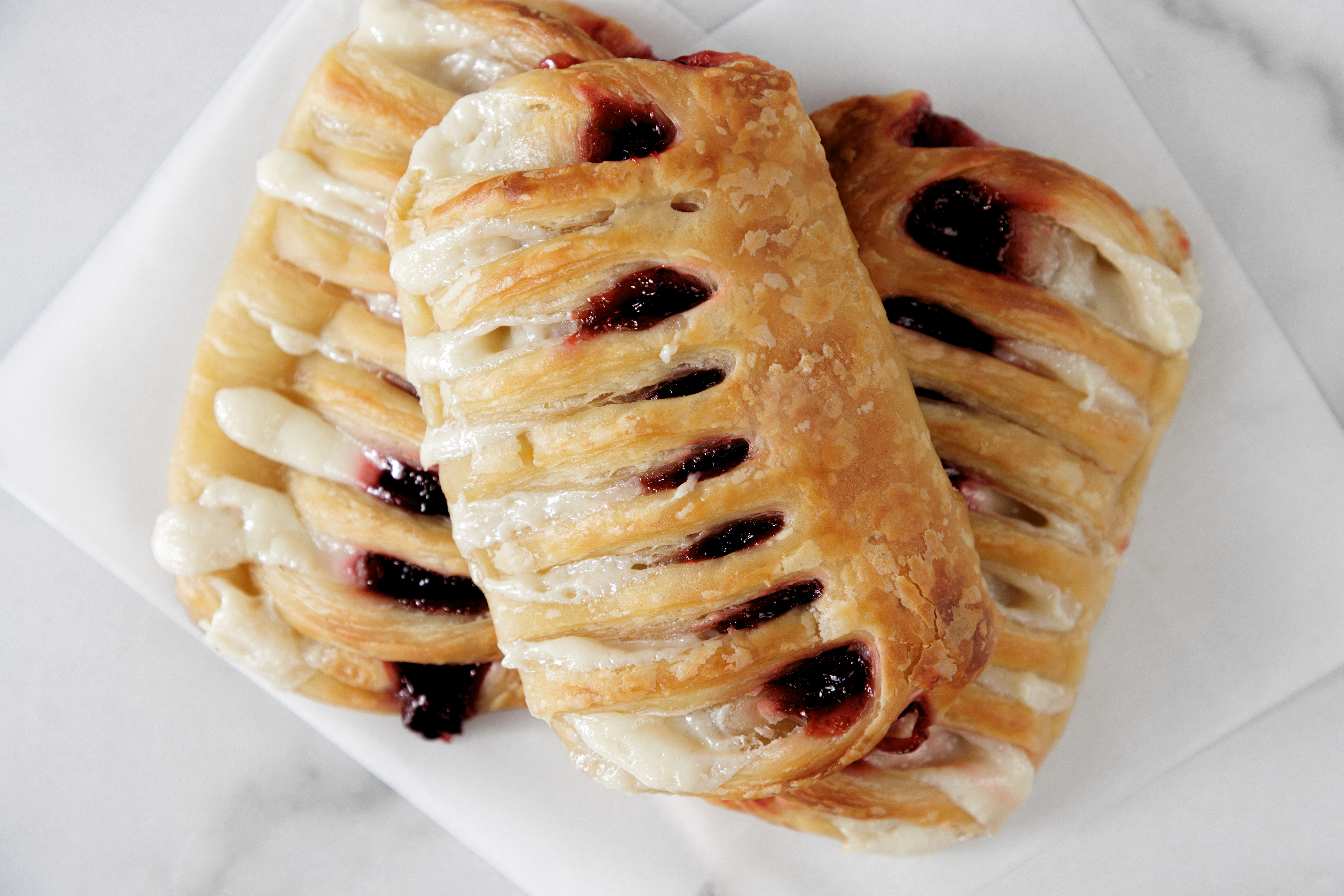 Strawberry Cream Cheese Croissant