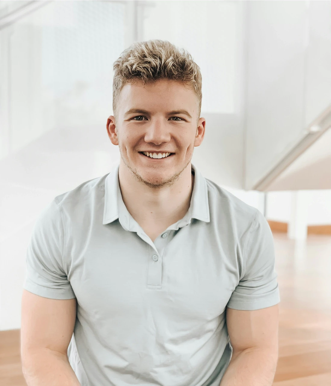 headshot photo of him