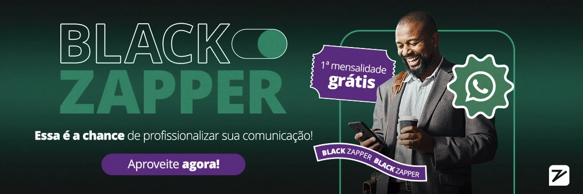 Banner promocional da Black Zapper