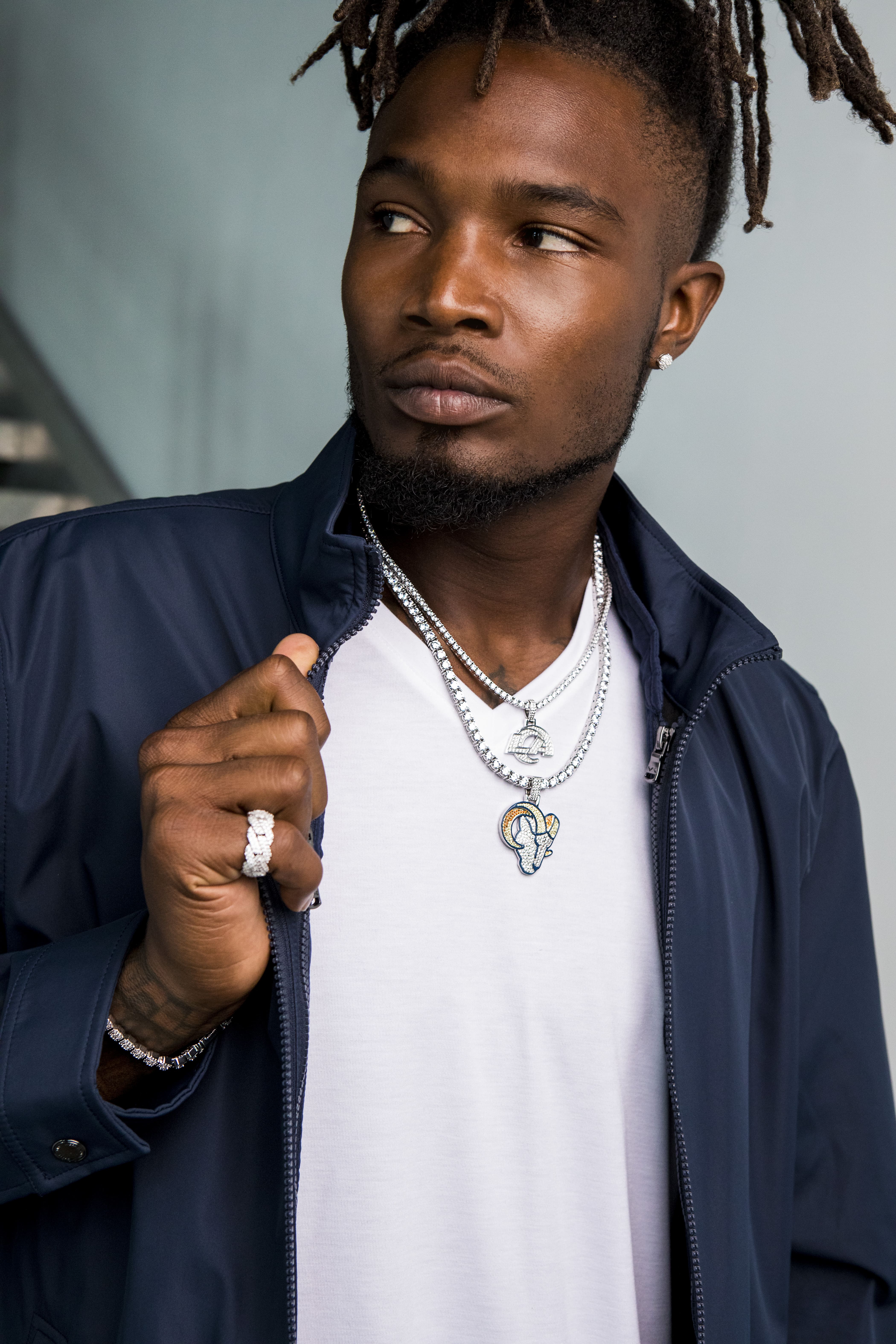 Kevin Elliot- NFL-Shop Gld styled by miami celebrity fashion stylist Steven Lassalle