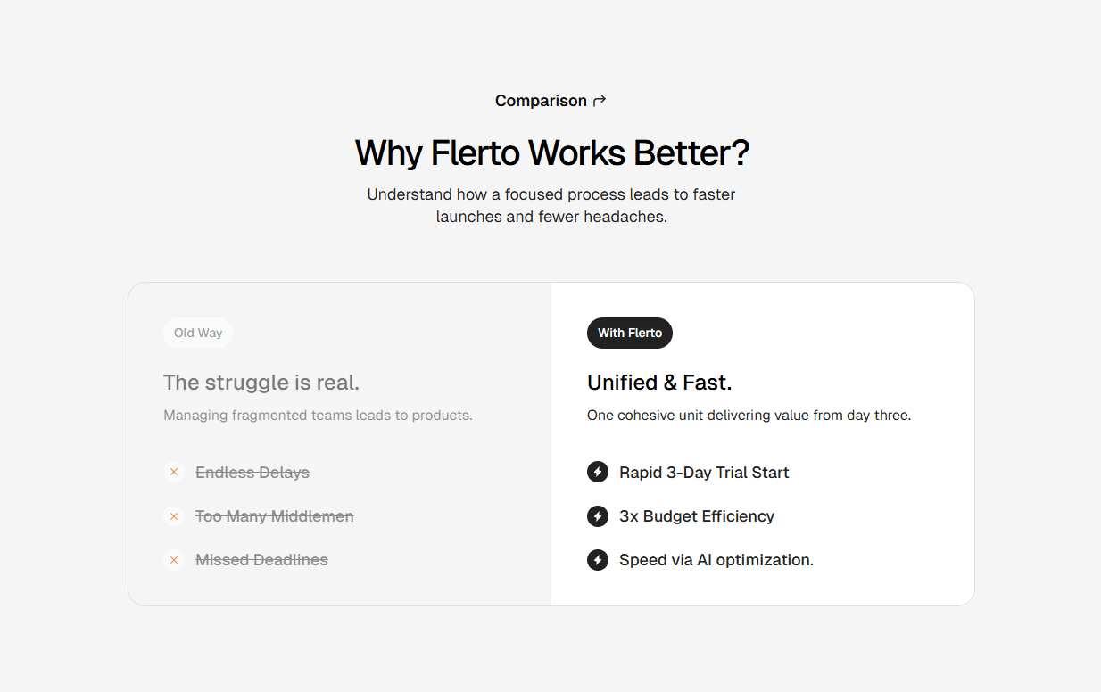 Framer Comparison Component