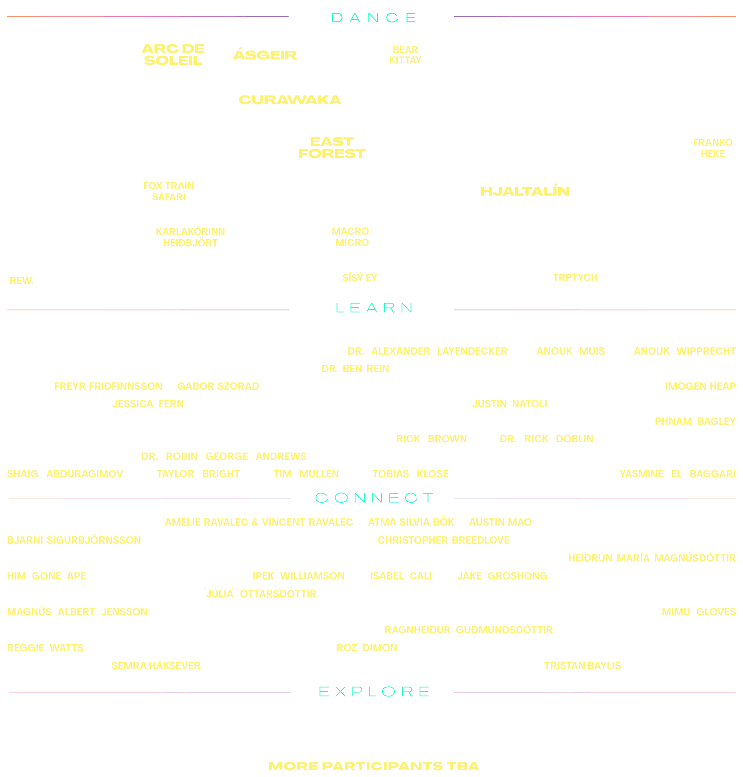 Iceland Eclipse lineup