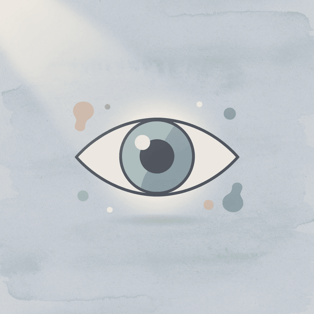Eye icon representing visual contrast and design visibility