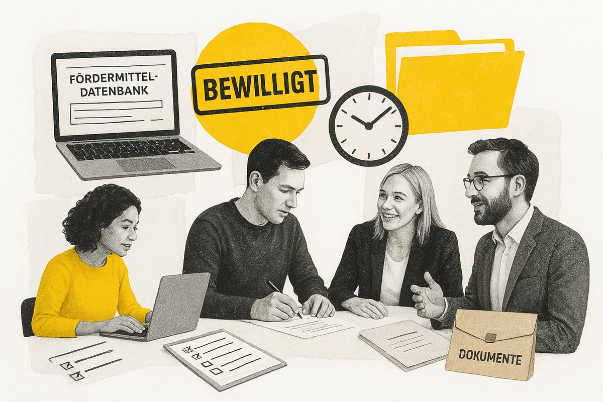 Schritt-für-Schritt zum Förderantrag: Ablauf, Dokumente, Erfolgsfaktoren