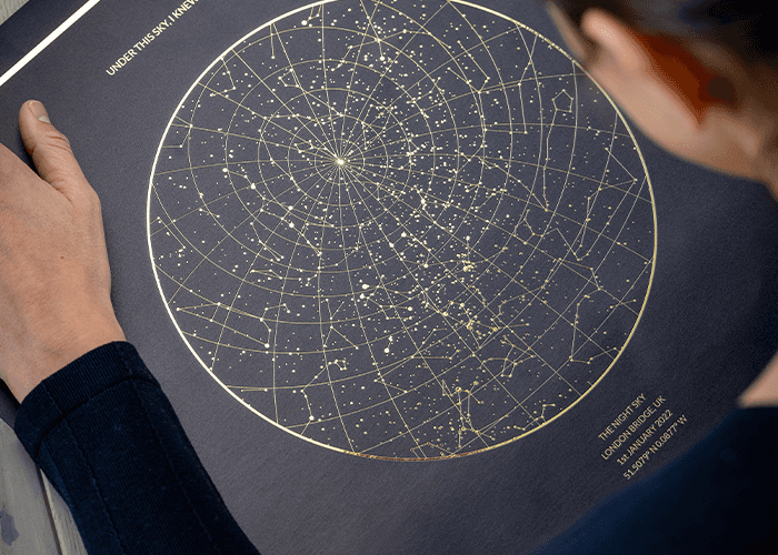 Star Maps of The Moon