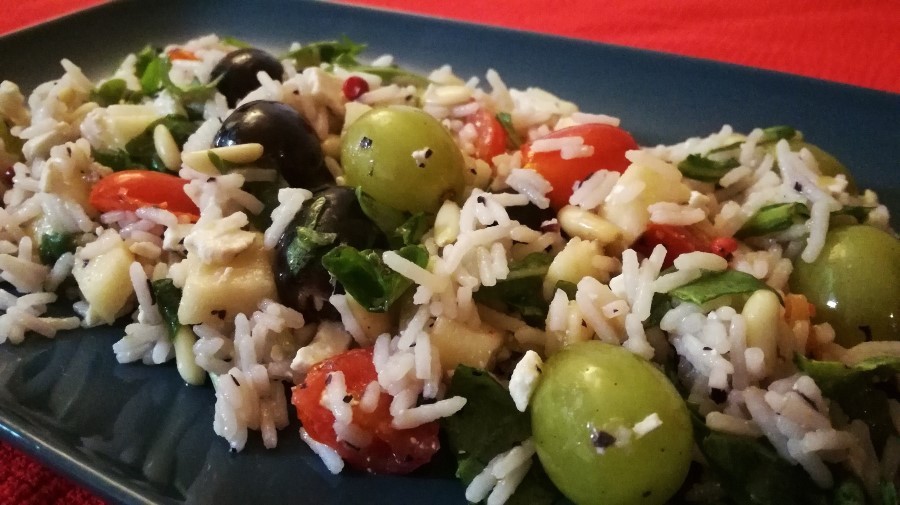 Insalata di riso di fine estate