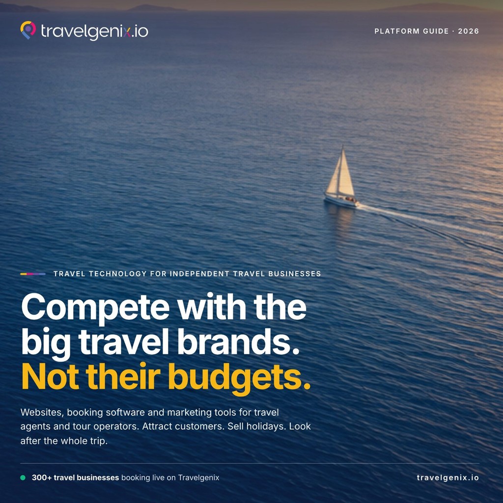 Travelgenix brochure, Cover
