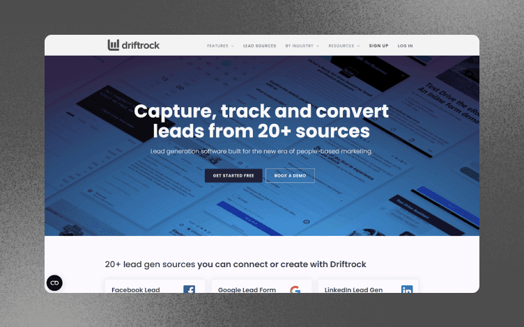 Driftrock Homepage