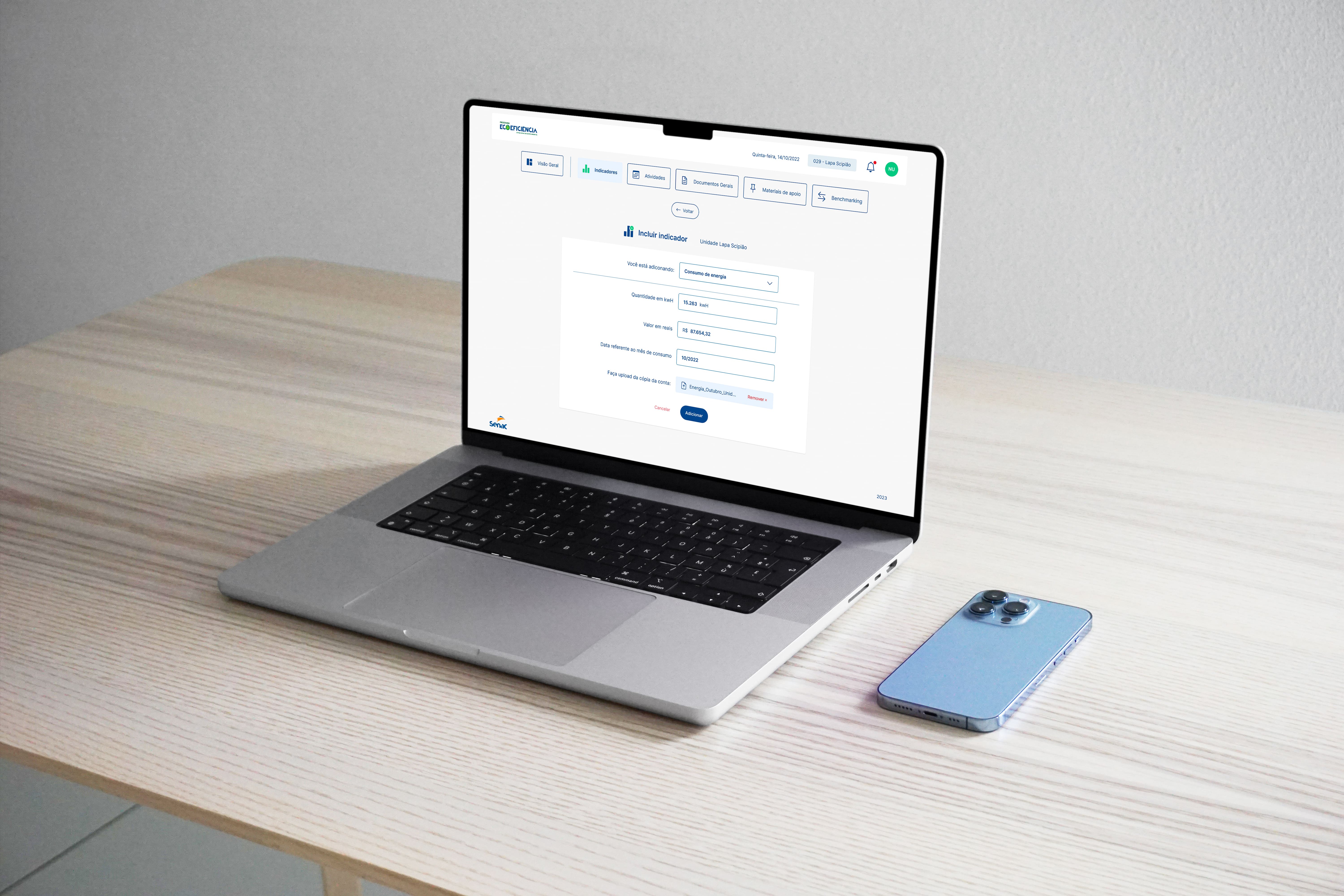 Dashboard Sidebar Close Up