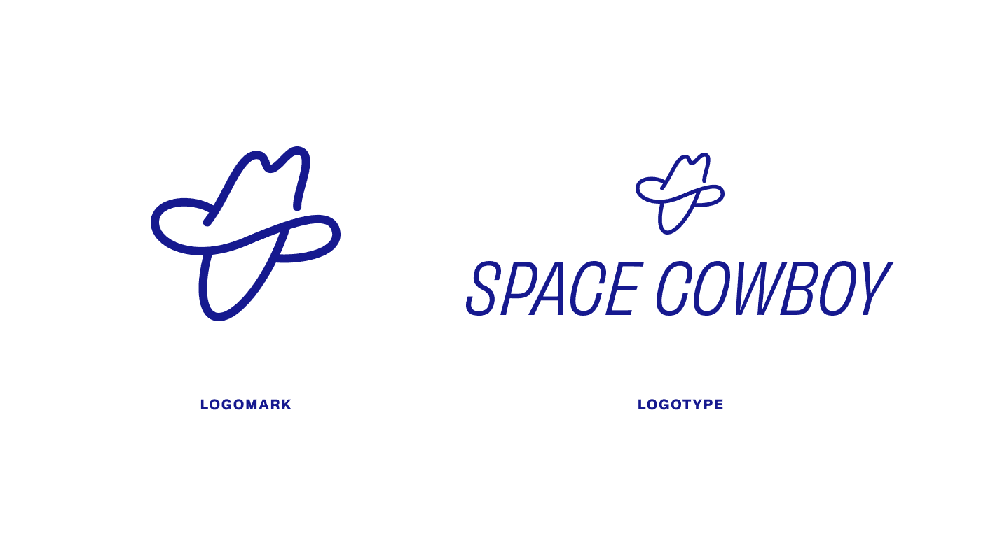 Space Cowboy Different logos