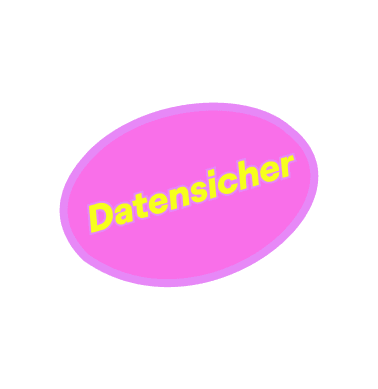Datensicher Sticker