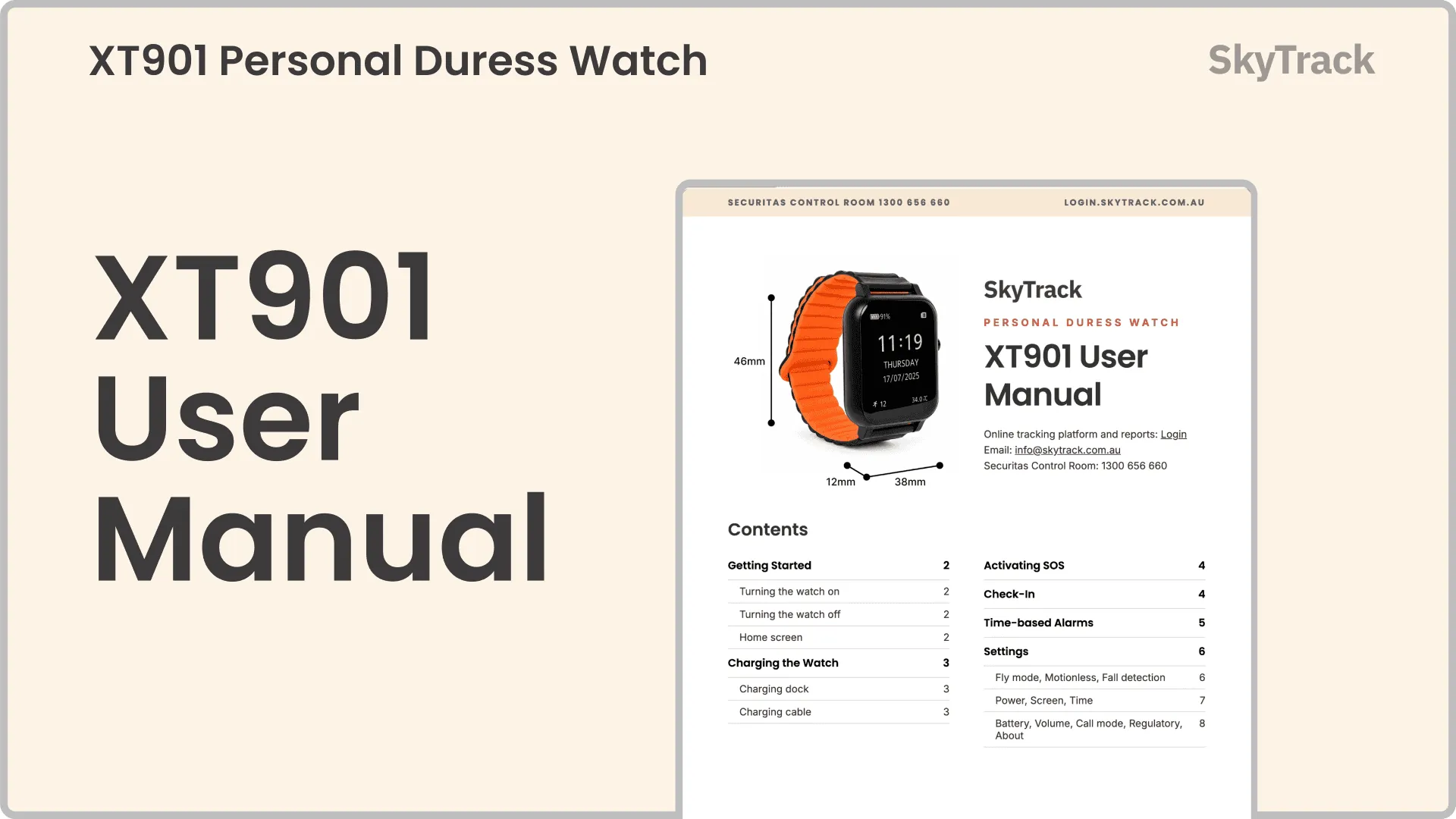 XT901 User Manual PDF cover