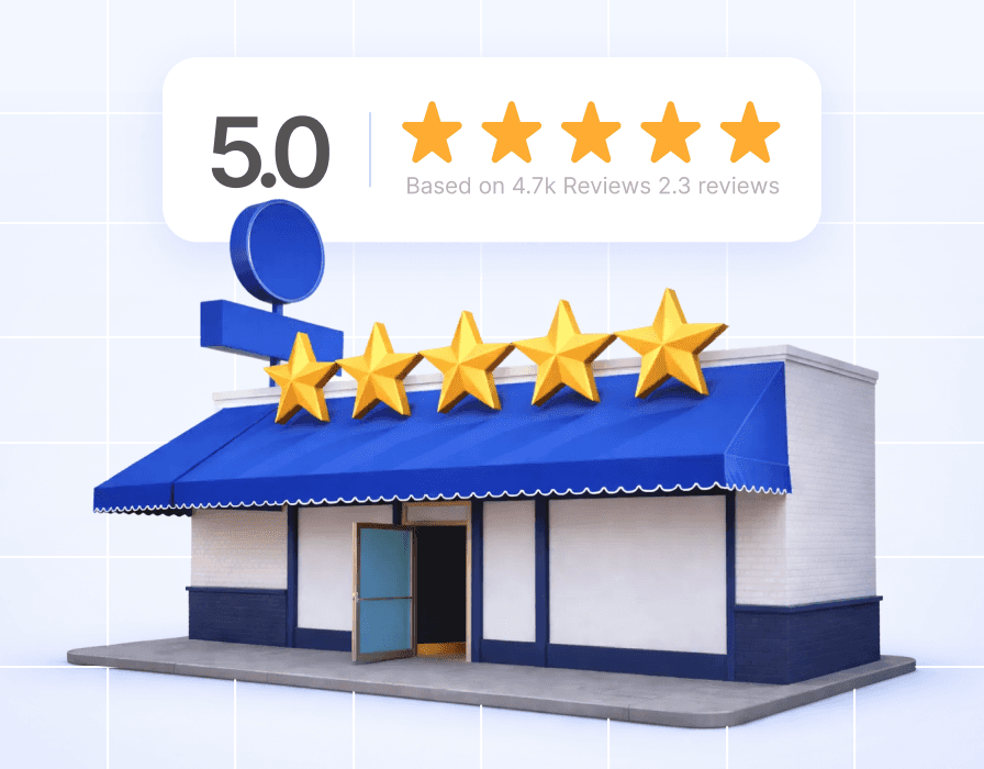 Building trust with restaurant guests by increasing ratings and ranking higher on maps to drive more orders