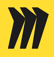 Abstract dark blue and brown waves