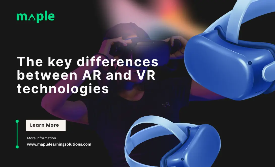 The key differences between AR and VR technologies