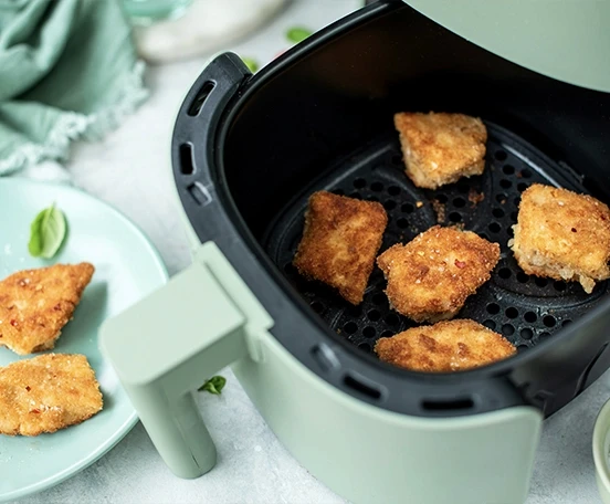 Airfryer nuggets