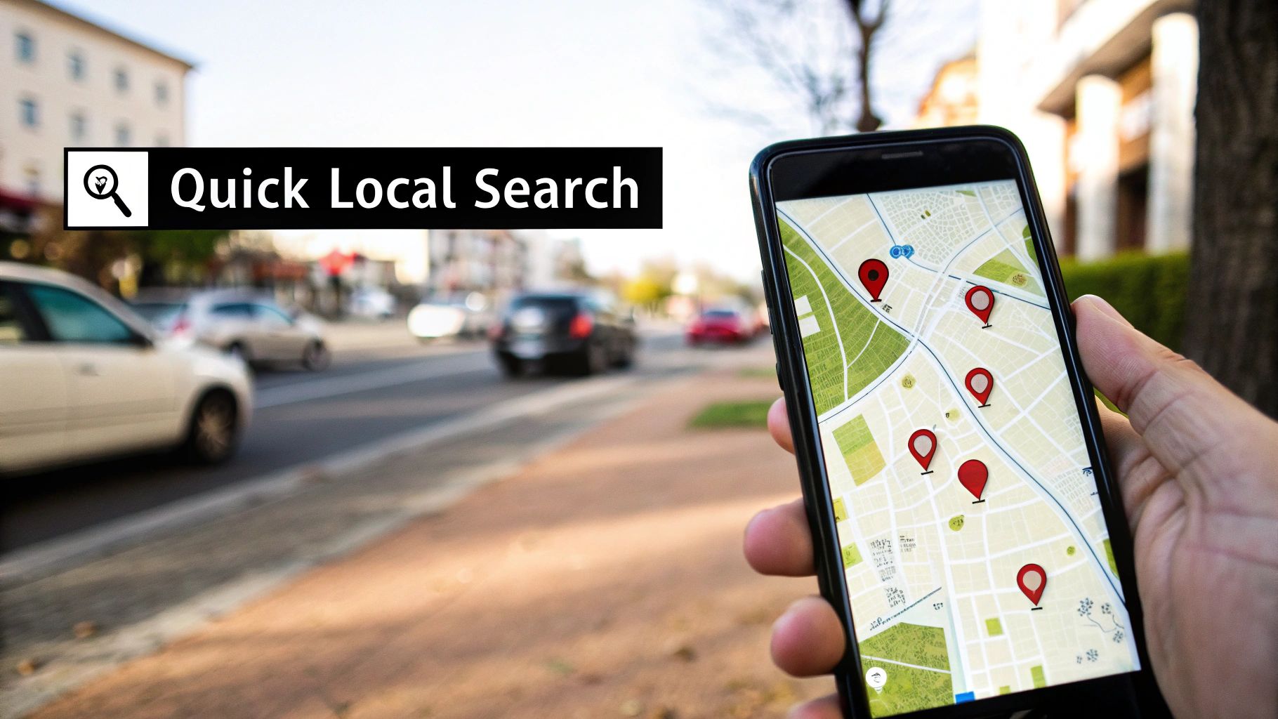 A technician using specialized tools to repair a chip on a car's windshield.