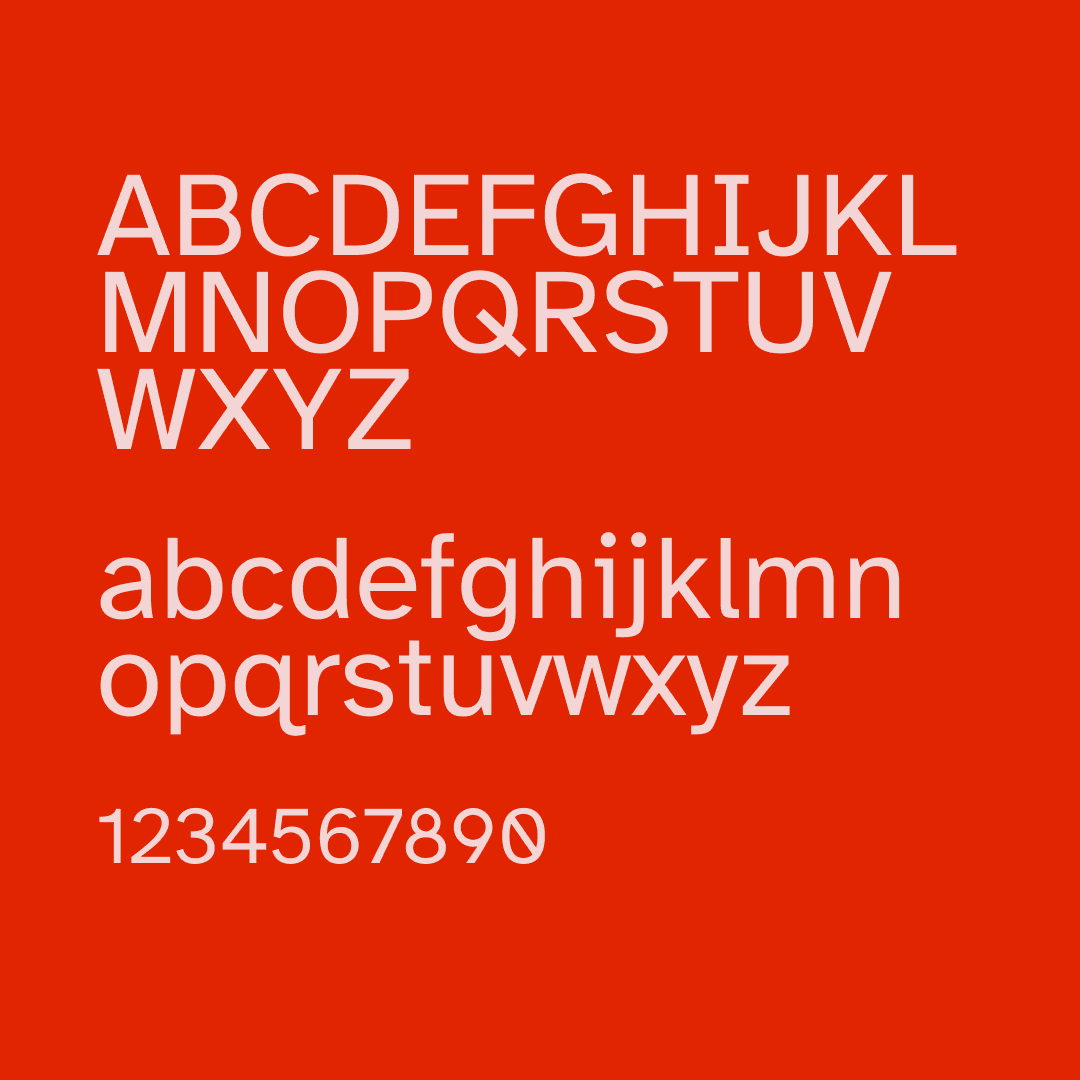 Atkison Hyperlegible Font A-Z display