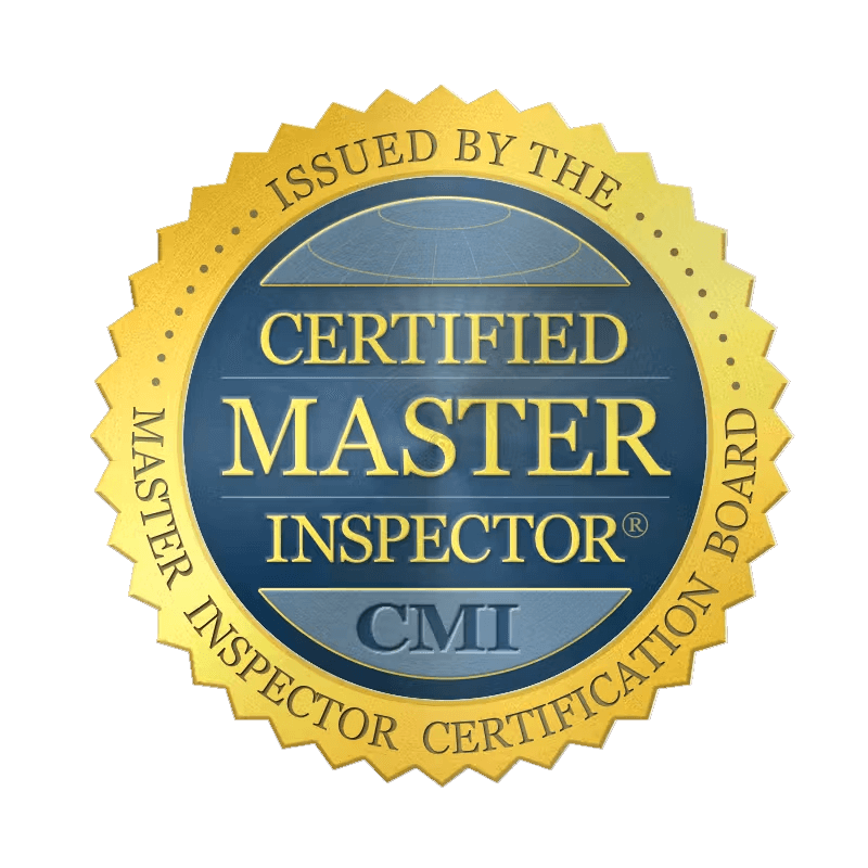 Certified Master Inspector sticker