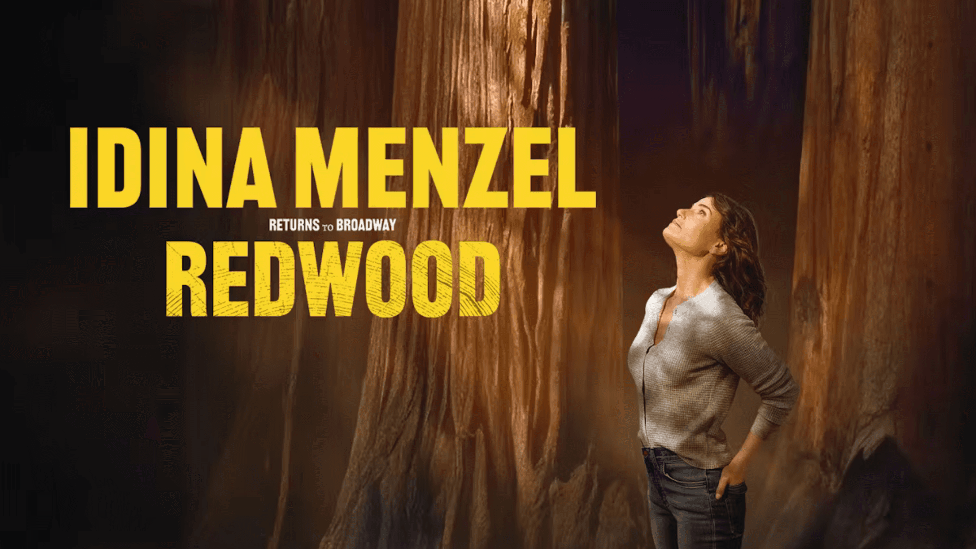 Idina Mezel returns to Broadway in Redwood