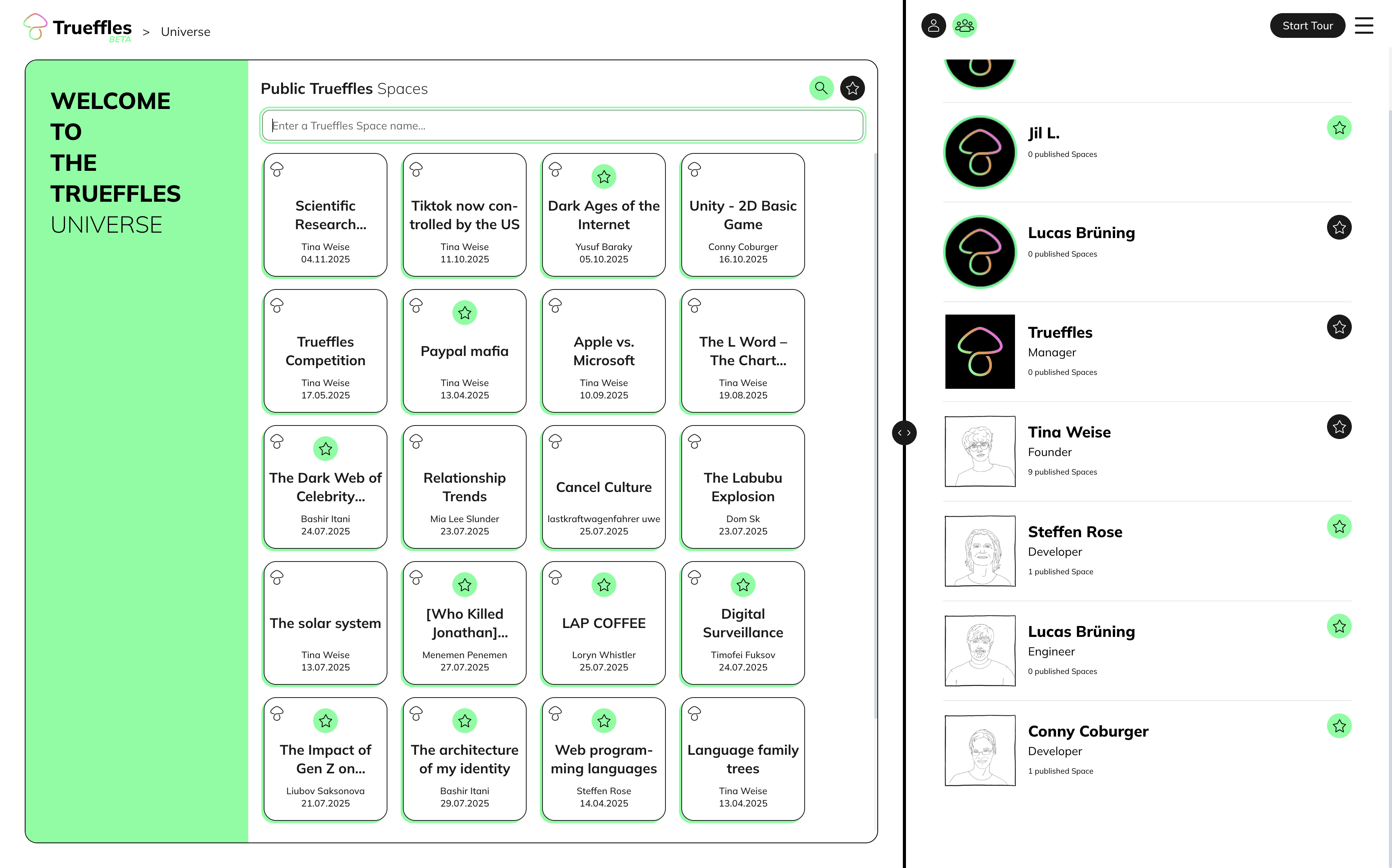 Screenshot Trueffles Universe