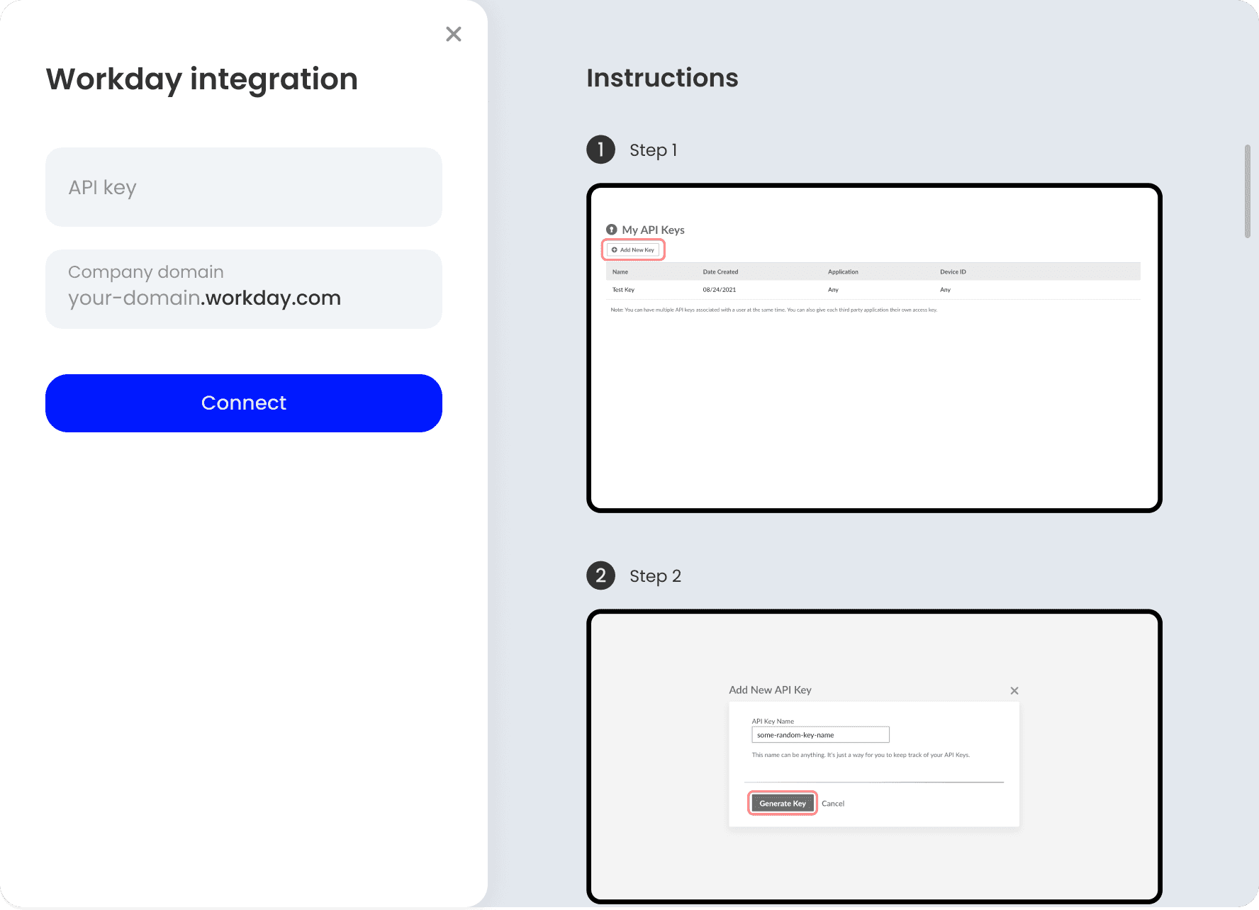 Manual for BambooHR integration