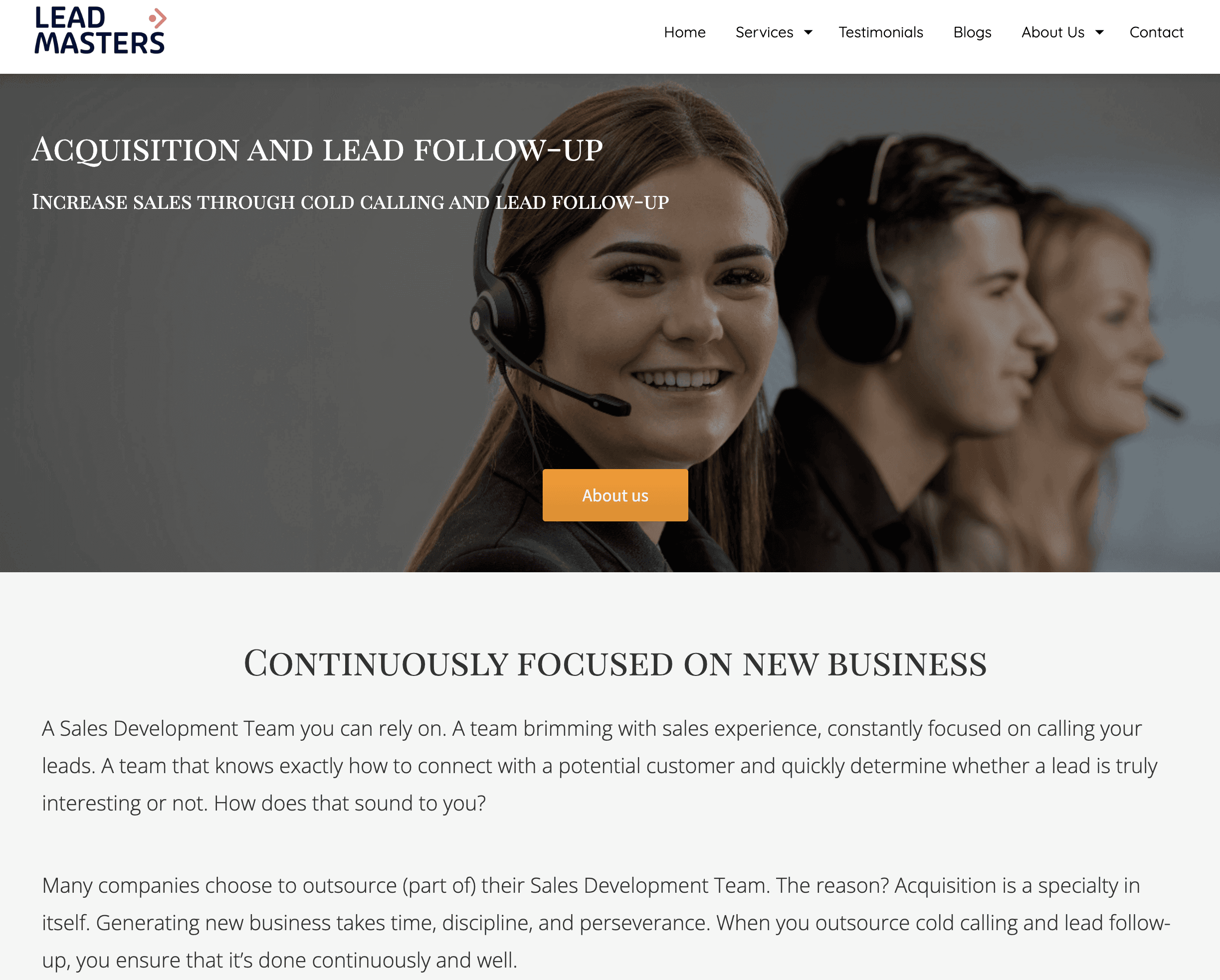 LeadMasters International: get qualified leads from dutch lead generation companies