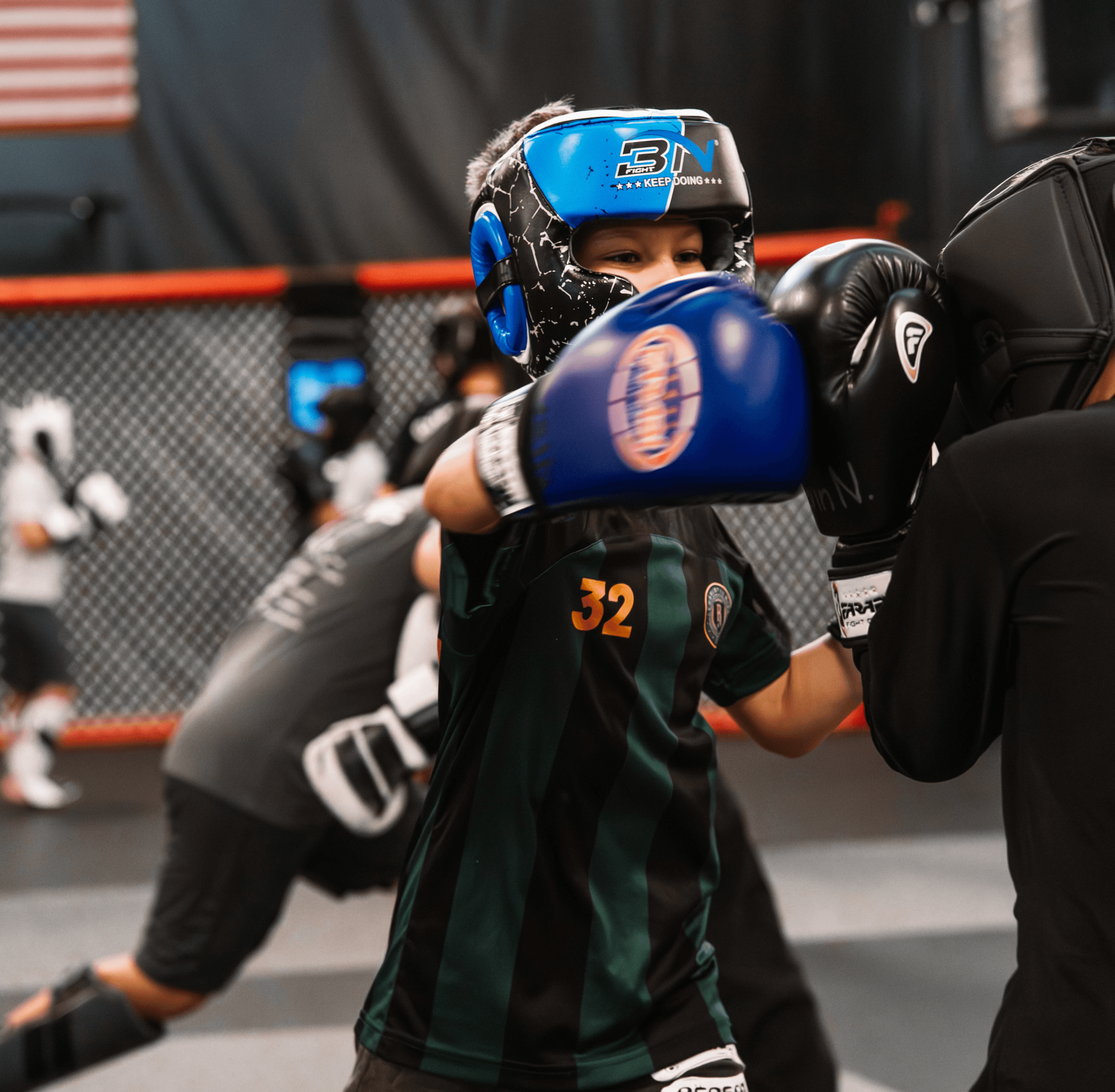 Kis in martial arts class in union county