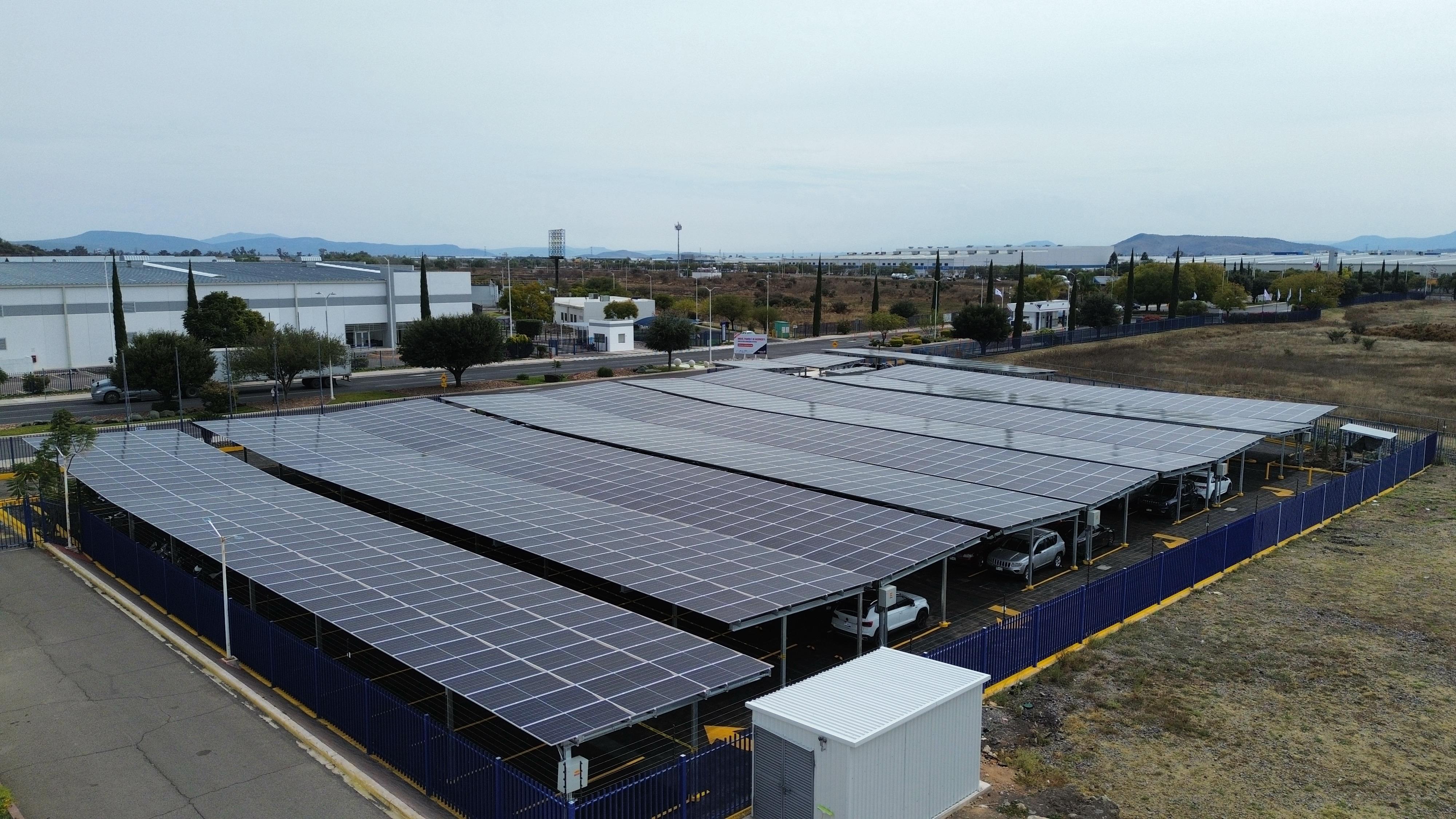 Airbus Carport Solfium